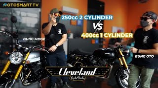 Mending mana | 250cc 2 Cylinders atau 400cc 1 Cylinder | Review Moge Cleveland Indonesia