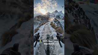 RIDING AT MOUNT EVEREST