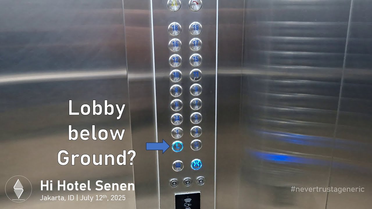 Generic Traction Lifts / Elevators - Hi Hotel Senen, Jakarta
