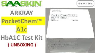 Arkray Pocketchem A1C Hba1C Test Kit Unboxing