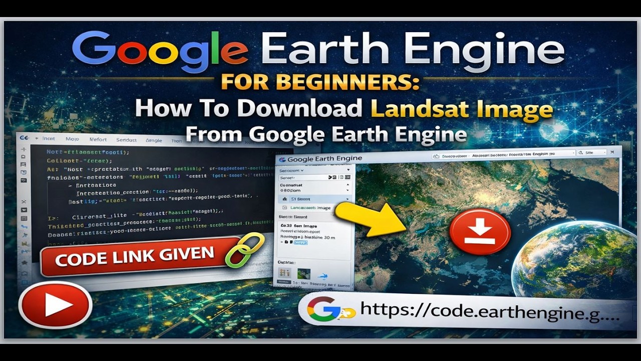 Google Earth Engine for Beginners: How To Download Landsat Image From ...