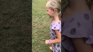 🥚#easter #egghunt Janae looking! #kidsfun