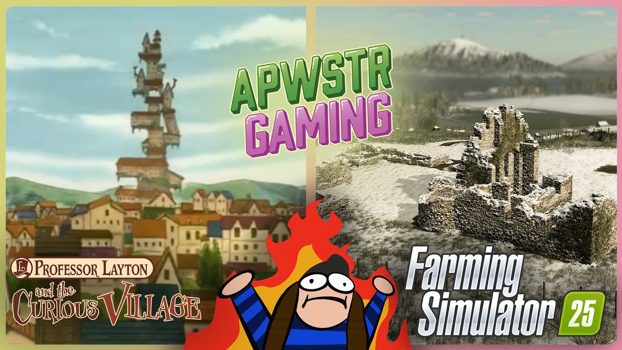 SOLVING PUZZLES AND TAKING CARE OF OUR HIGHLAND COWS - APWSTR Gaming Livestream