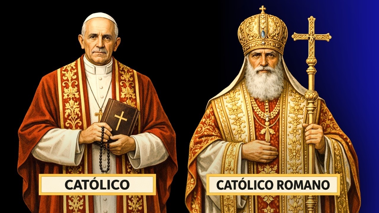 ¿Cuál es la diferencia entre católico y católico romano? ¿Son realmente lo mismo?