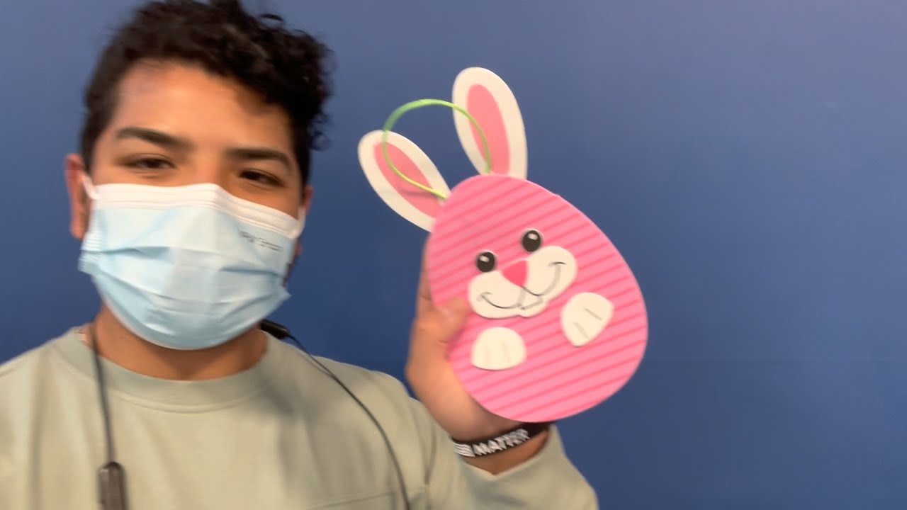 Foam Easter Egg Ornaments