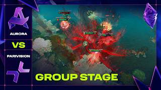 WINNER TO SEMIFINALS! PARIVISION vs AURORA GAMING - Official Highlights - BLAST SLAM VIII Dota 2 screenshot 4