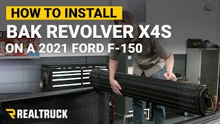 How to Install BAK Revolver X4s Tonneau Cover on a 2021 Ford F150