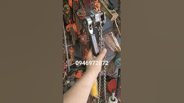 #pa_lăng_xích_lắc_tay_nhật_bãi  pa lăng xích lắc tay mini 250kg nhật bãi