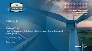“Optimal Dispatch of High-Penetration Renewable Energy Integrated Power System” | Ruben Chaer