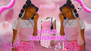 Turning myself into a soft girl 🦋💘 || Hair & Outfit screenshot 5