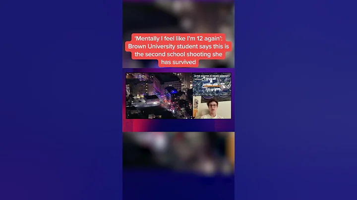 Brown University student says this is the second school shooting she has survived