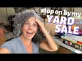 MY REDNECK YARD SALE ~ POLLUX FINDS HIMSELF A YARD SALE TREASURE