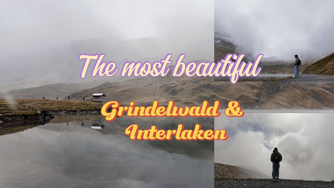 Solo travel to Switzerland 🇨🇭 | Grindelwald, Interlaken & Lauterbrunnen
