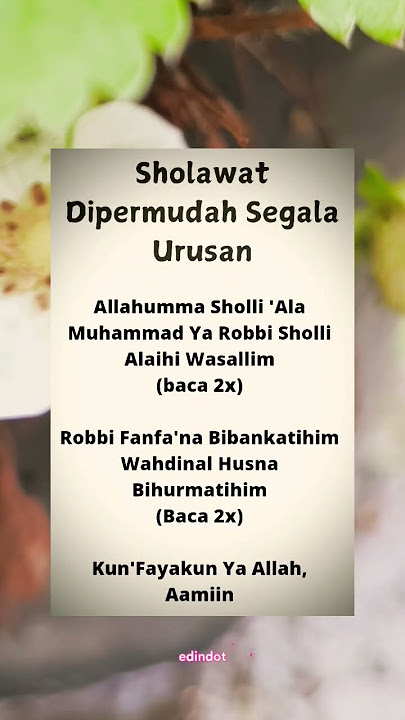 Shol4w4t agr Dipermud4h Seg4l4 Urus4n 🤲 #shorts #motivasi #viral #reels #shortsviral #fyp #sholawat