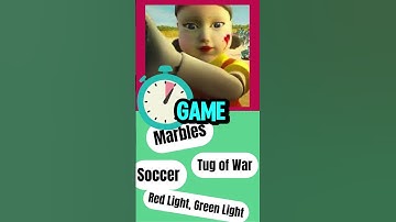 Guess the Squid Game Answer Before Time Runs Out! ⏰ #quiz #facts #shortvideo #trivia #squidgame