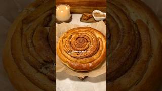 BIG GIANT Cinnamon Roll baking bakingrecipe cinnamonroll giantcinnamonroll recipe