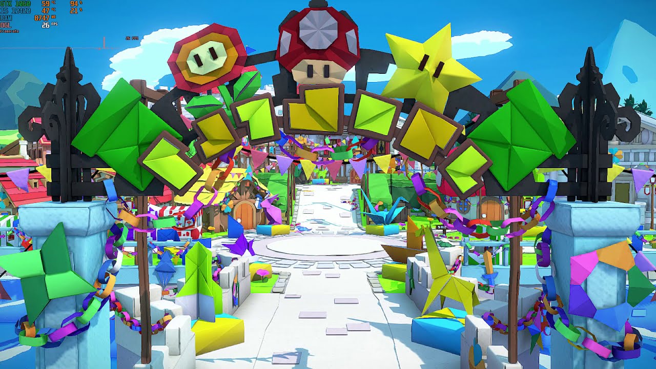 Yuzu (502) Paper Mario The Origami King (I5 10400) YouTube