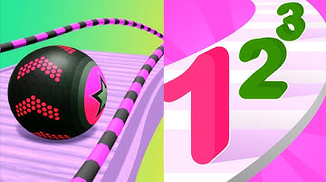 Going Balls VS Number Master  , Android iOS Gameplay | Walkthrough , Ball Colour Run  New Update