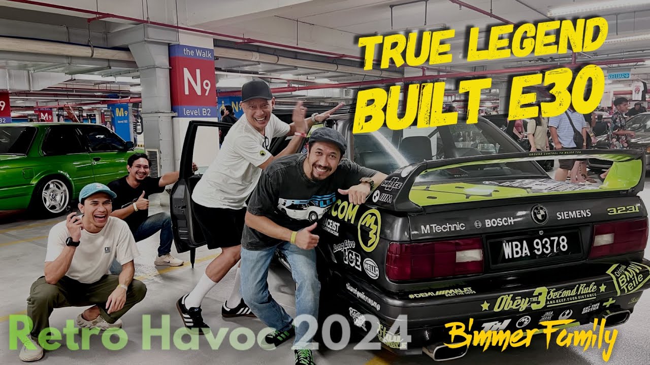 The True Legend Highwaystar BMW E30 DIY Built Retro Havoc