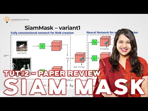 Tut#2 - How SiamMask Object Tracking Works - Paper Review