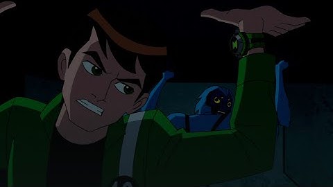 Ben 10 Alien Force - Ben, Kevin and Simian vs Guard Drones