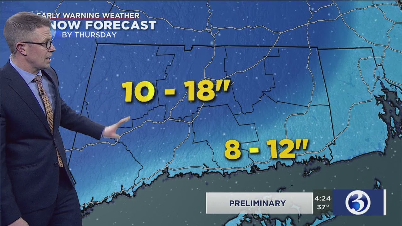 Snow Storm Coming Wednesday Night Through Thursday