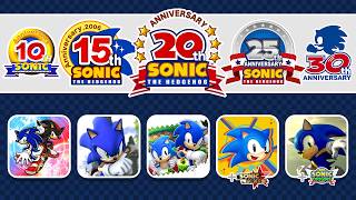 Evolution of Sonic Anniversary Games (2001-2026) @Sonic_Beyond