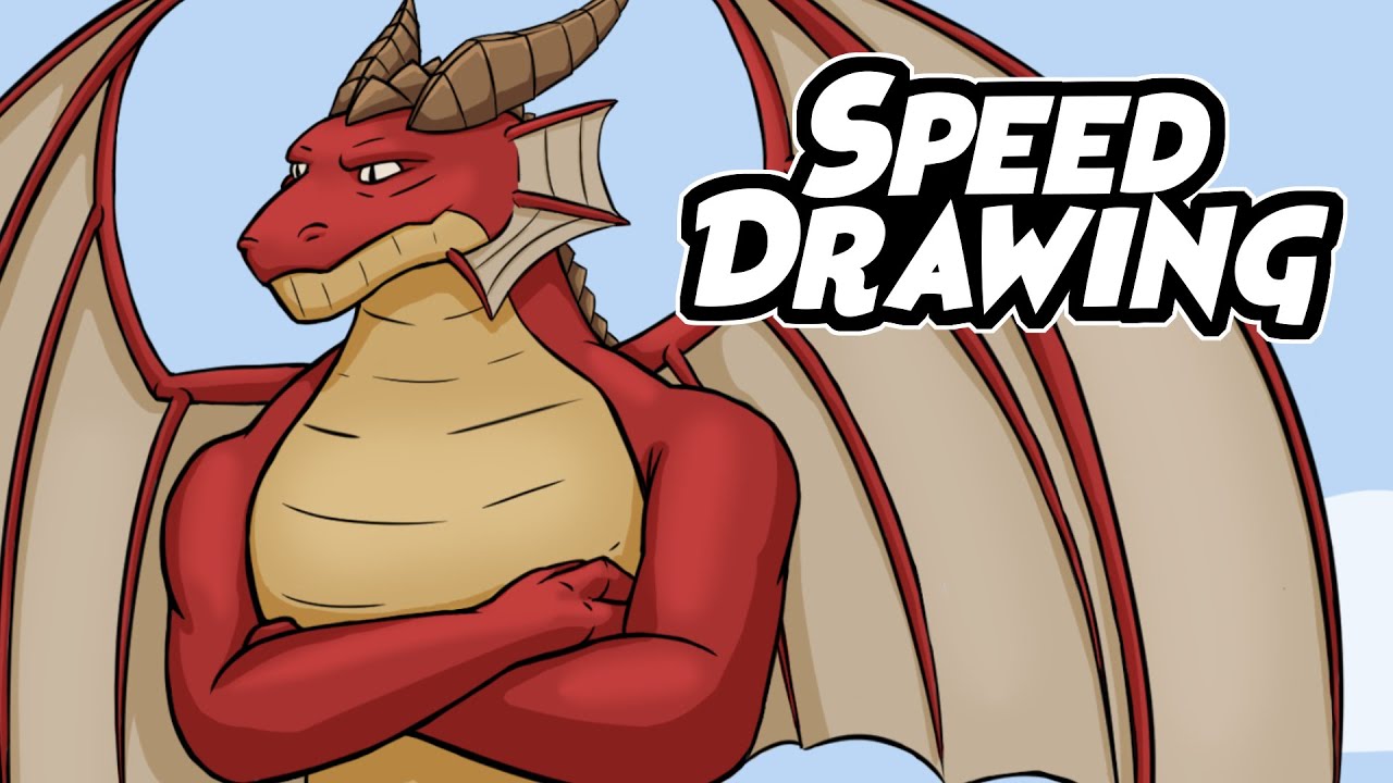 Dragon Daddy Speed Draw YouTube dragon-daddy-speed-draw-youtube