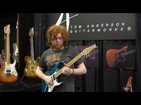 Sean Ashe - Namm 2016 Performance For Tom Anderson Guitarworks