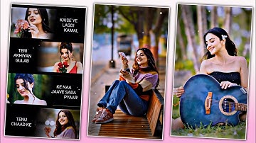 Akhiyan Gulab 💖 Trending 💫📈 Video Editing Alight Motion || New Xml 🎟️🌍 Video Editing 🎯🎬