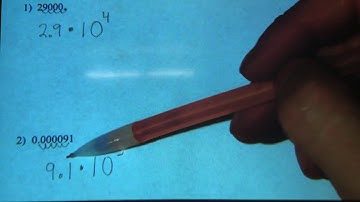 8.EE.3 Converting Scientific Notation and Standard Notation