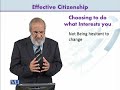 ETH100 Effective Citizenship Lecture No 71