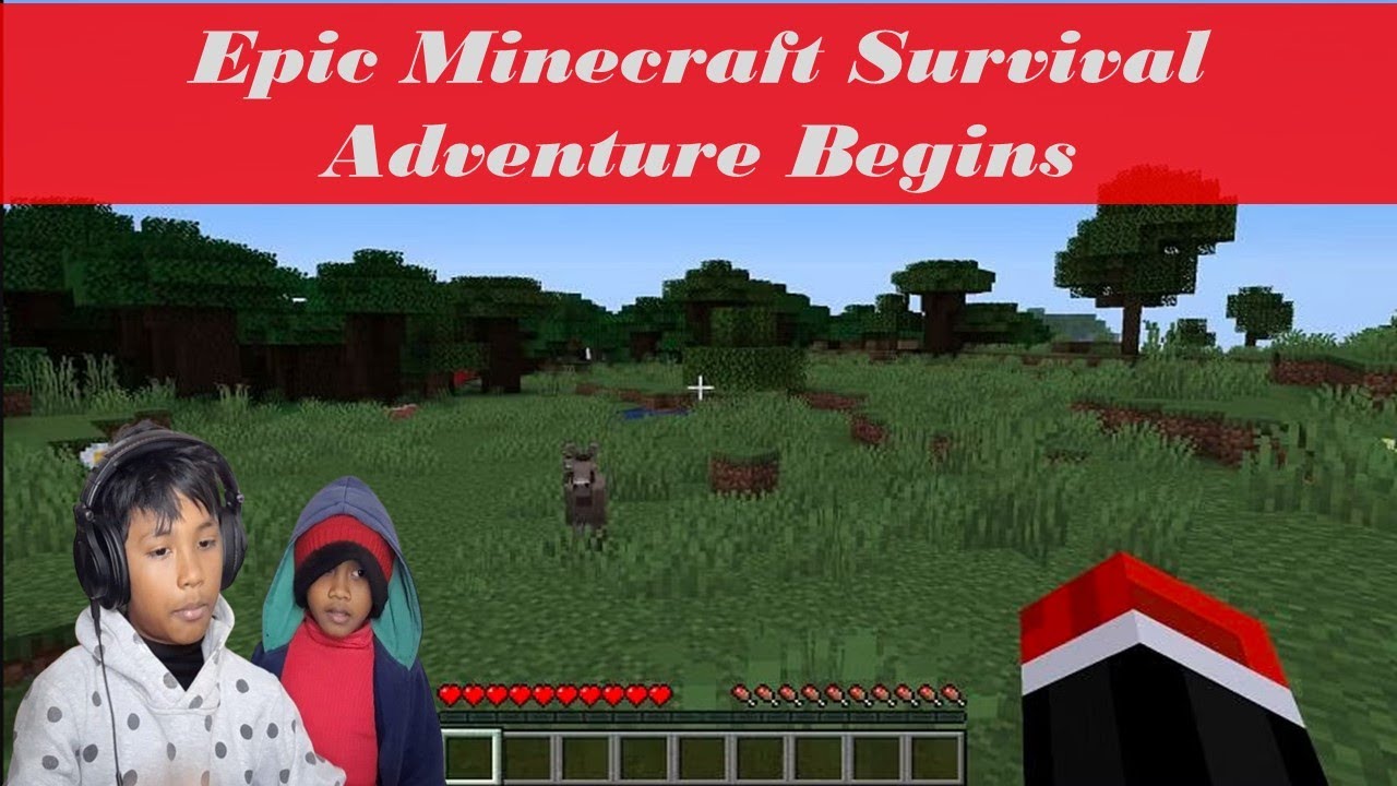 Epic Minecraft Survival Adventure Begins! | Let's Play Series Episode 1 ...
