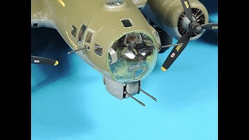 The Guns-Part-7 of Detailing & Building the Revell Monogram 1/48 scale B-17G.