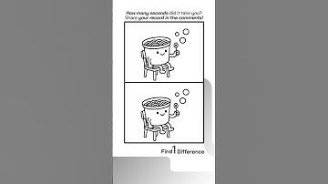 Find 1 Difference! Finished already? ⏰ Share your time! #spotthedifferencegame #puzzles #braintest