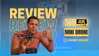 LS S1S MINI DRONE DUAS CÂMERAS 4K HD COM SENSOR DE OBSTACULO