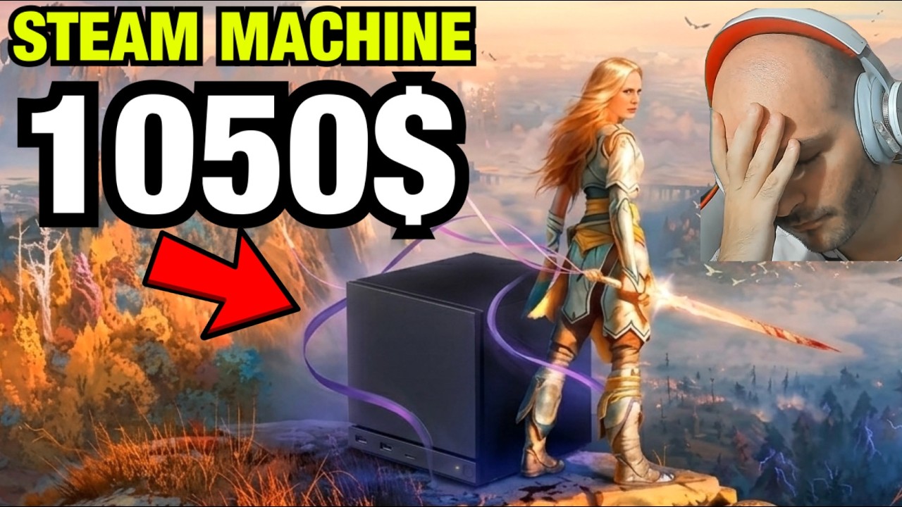 ¿1050 DÓLARES? El precio de STEAM MACHINE decepciona a la comunidad episode artwork