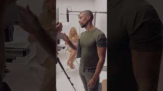 Bts Of Sabrina Carpenter During The Sweet Tooth Caramel Dream Live.