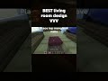 BEST living room / sofa design #buildhacks #minecraft #buildingtips #viralshorts #minecrafttutorial