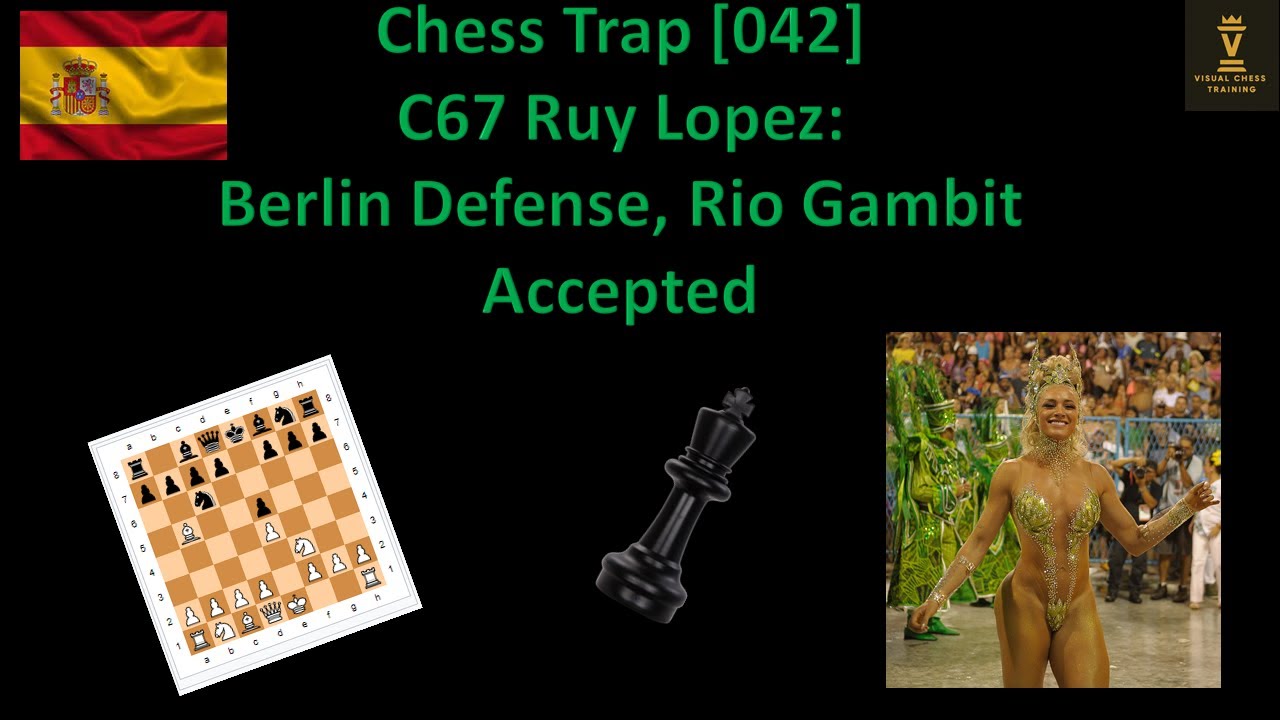 Ruy Lopez Berlin Defense Rio Gambit Accepted! 