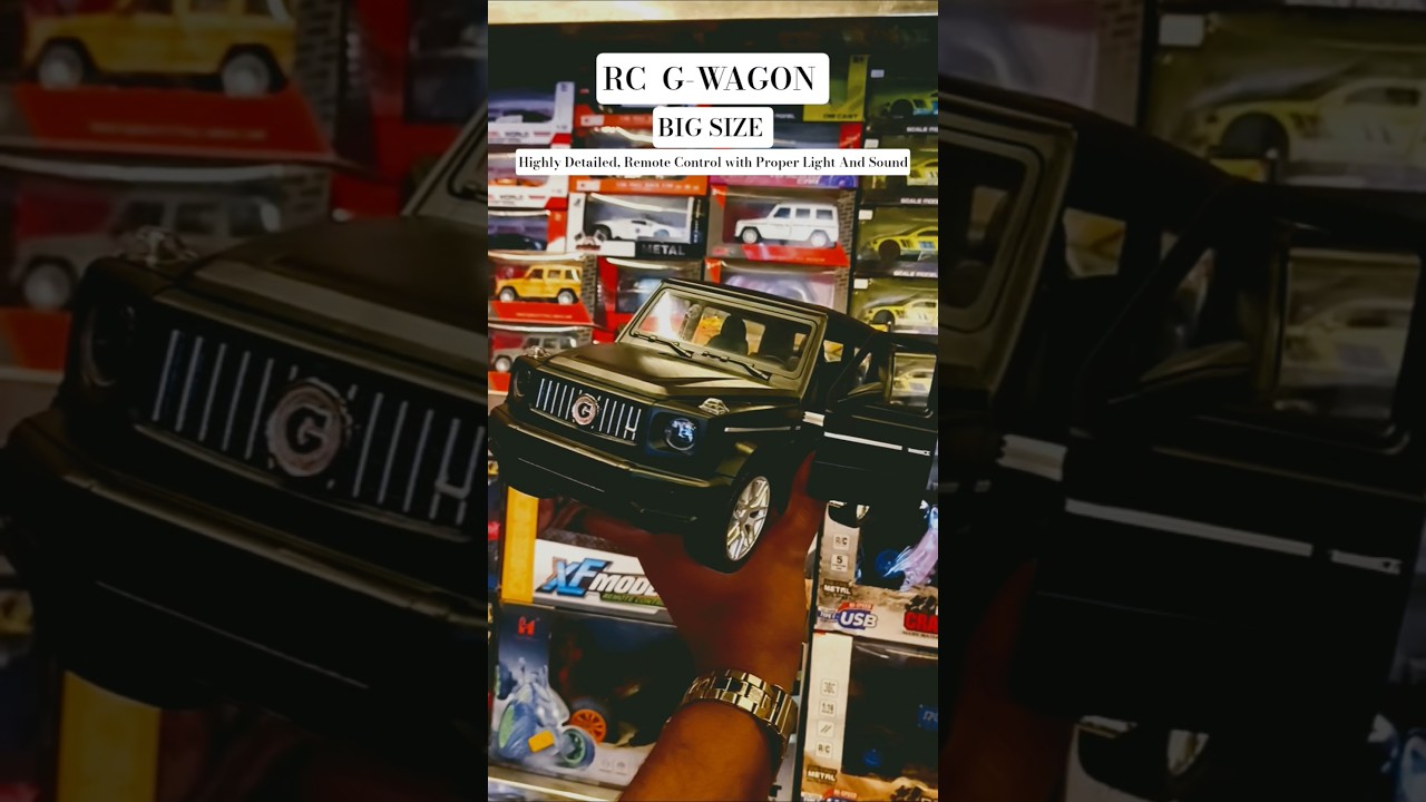 RC G-WAGON With Proper Light And sound .. Fully Chargeable. 🖤 