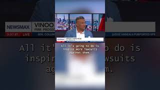 Big Tech in Big Trouble: What Next in Meta's Addiction Lawsuit? Vinoo on Newsmax #phoneaddiction