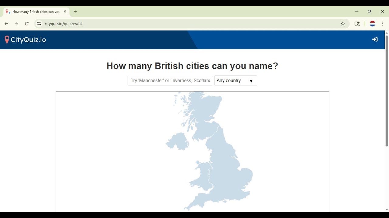 How Many British Cities Can I Name - YouTube
