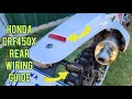 Honda CRF450X /250X Rear Light Wiring Guide