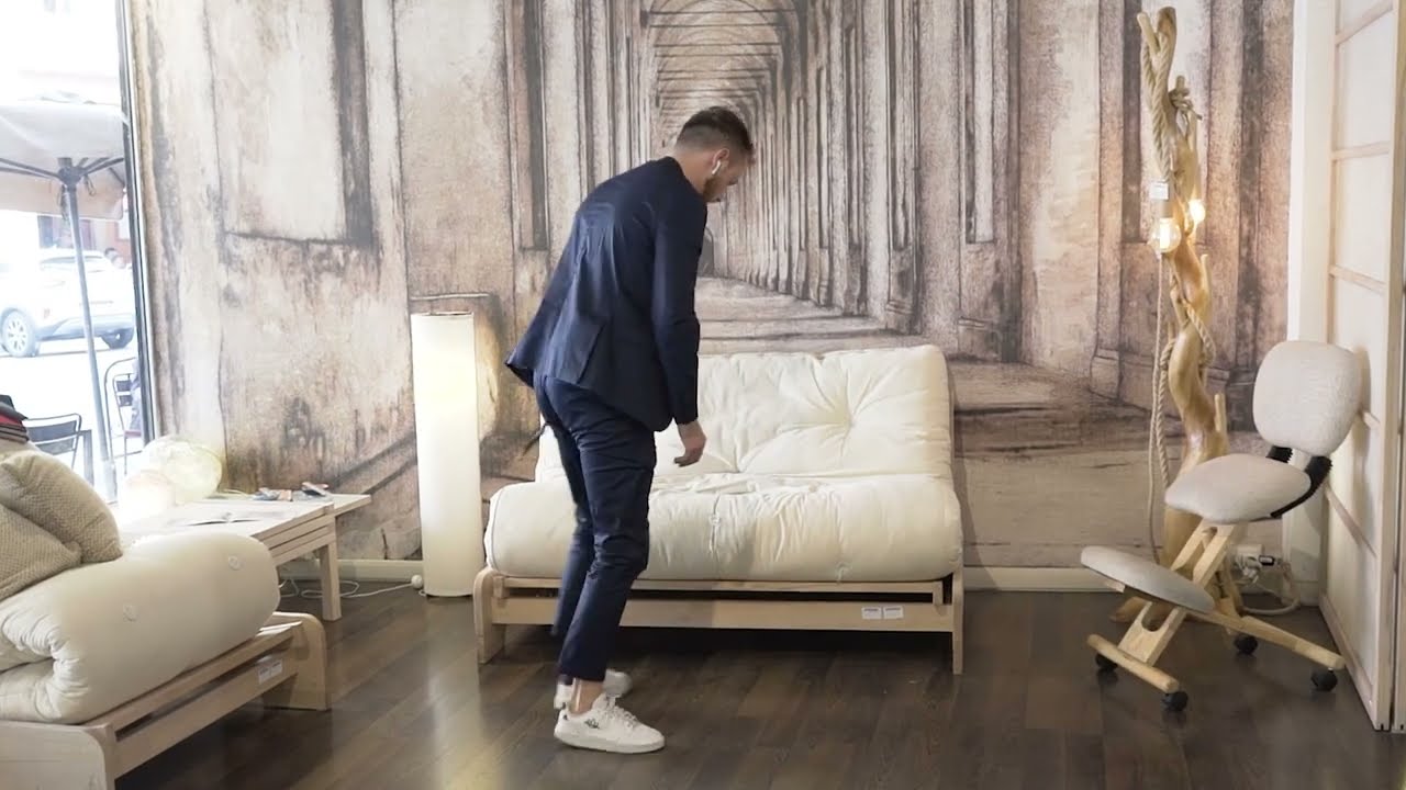 Divano letto ROMA in legno di faggio