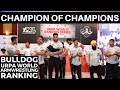 Champion of champions coc i bulldog urpa world armwrestling ranking series