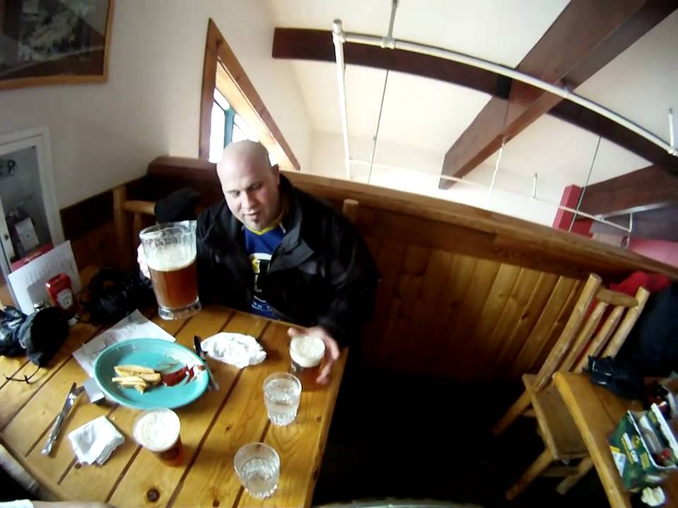 gopro videos slow on computer Carl & Toby Having a Beer at Crystal's Lodge