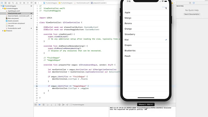 iOS Swift - Passing Data between View Controllers via Protocol & Delegate