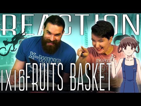 Fruits Basket 1x16 REACTION!! "She Said Don't Step on Them!"