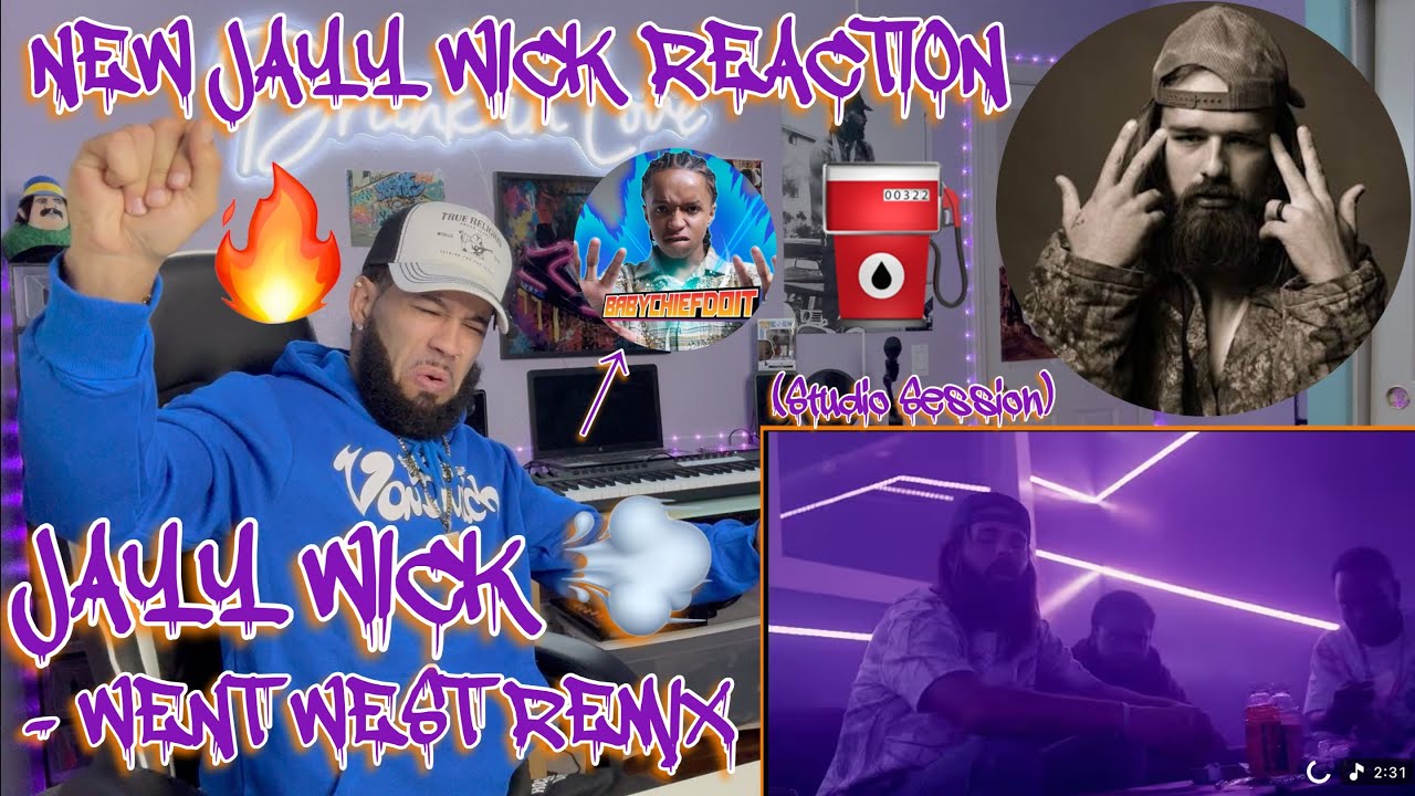 У Jayy Wick есть настоящие хиты! | Jayy Wick - Went West Remix (Studio Session) [РЕАКЦИЯ!!!]